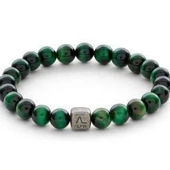 Alexander Lynggaard Armbånd - Green Tiger Eye 8mm