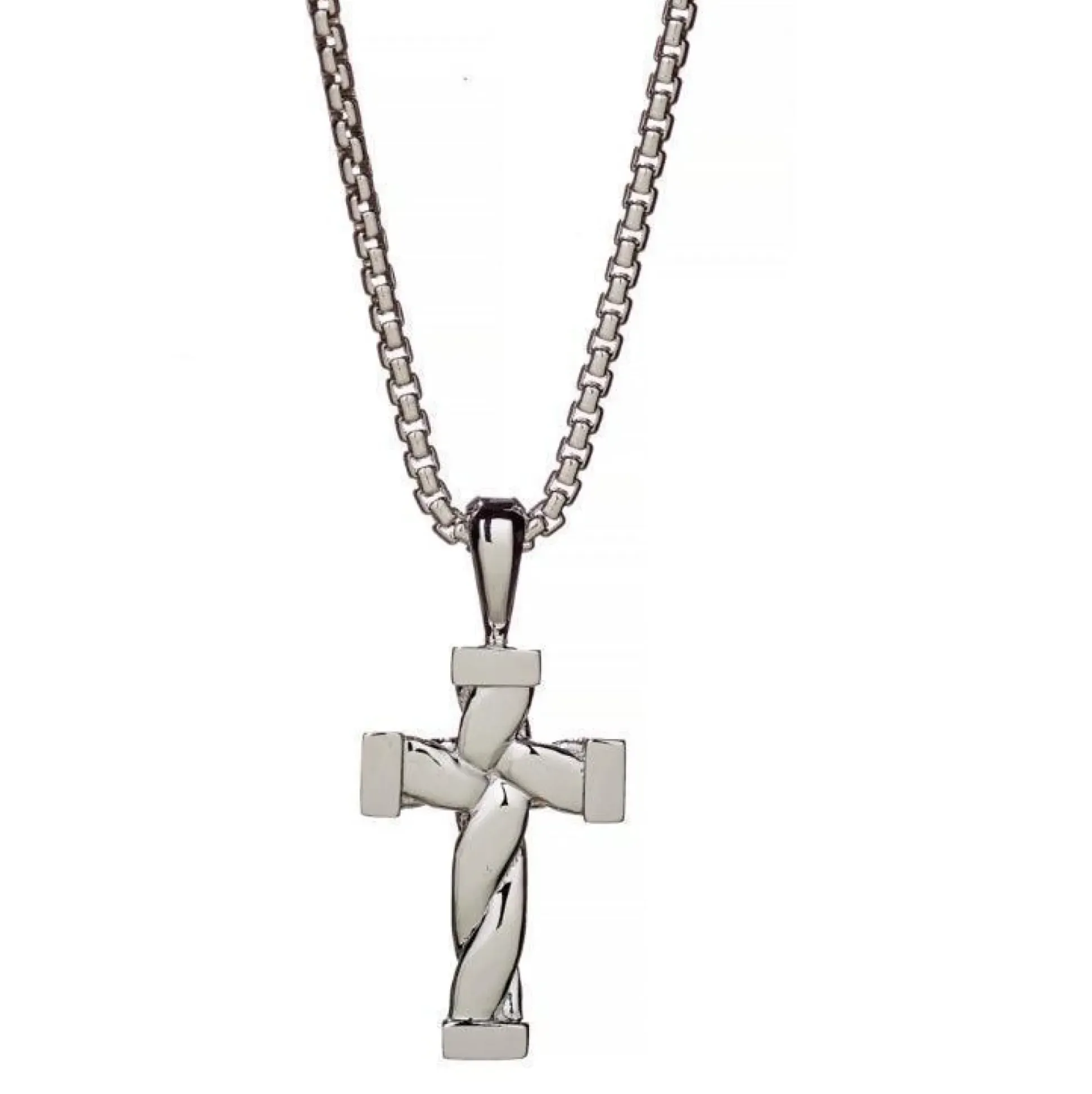 Alexander Lynggaard Sølv Halskæde - Hope Twisted Cross