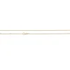 Anker Facet 8 kt Halskæde 55 cm - 9320111