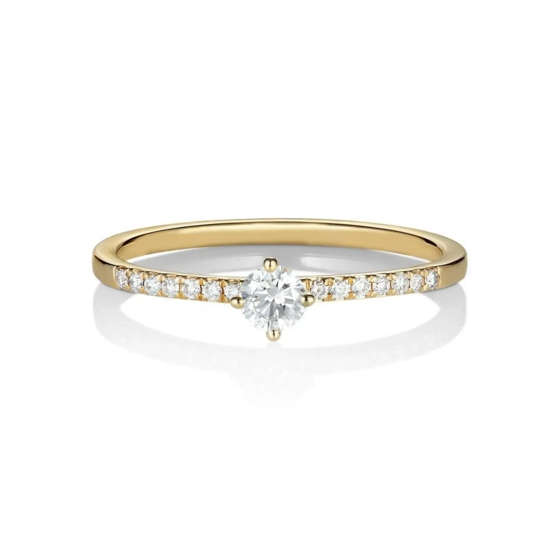 Anpé Atelier Taruva 18kt Guld Ring m. brillanter
