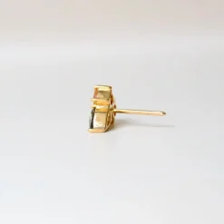 Anpé Atelier Unika Varnaya Ørestik med Safir