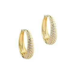Aqua Dulce Darling Emma Medium Hoop Forgyldt - 5863