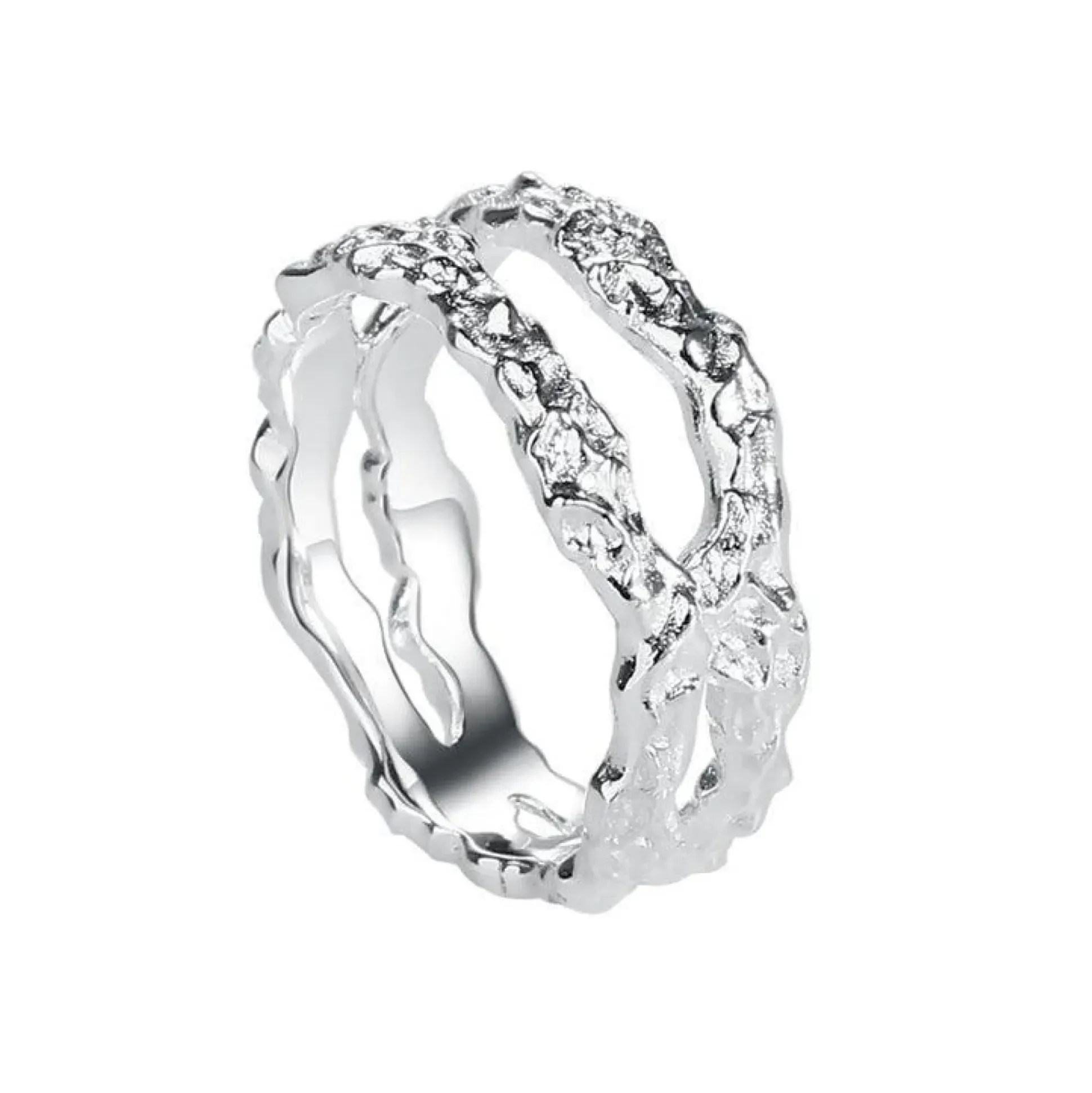 Aqua Dulce Mila Ring sølv - 4674