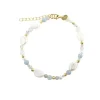 Aqua Dulce Sky Blue Armbånd Forgyld