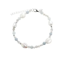 Aqua Dulce Sky Blue Armbånd Sølv