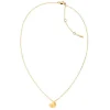 Calvin Klein Faceted Heart Necklace stål/gold - 35000036