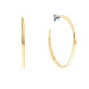 Calvin Klein Molten Pebble Bangle stål-gold creoler - 35000115