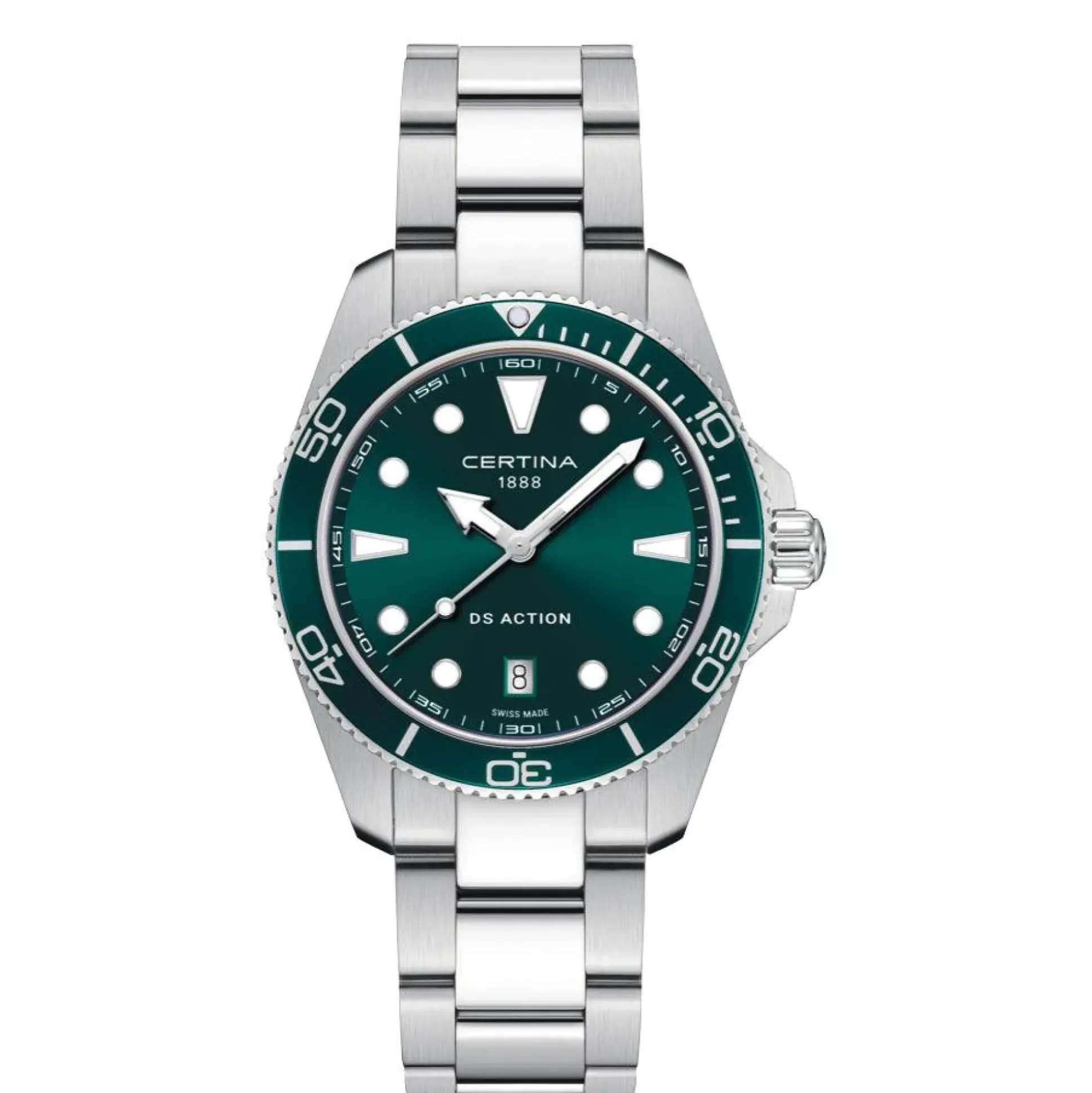 Certina DS Action Grøn Urskive - Quartz