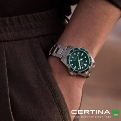 Certina DS Action Grøn Urskive - Quartz