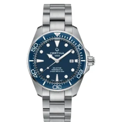Certina DS Action Powermatic 80 Herreur - Blå Urskive