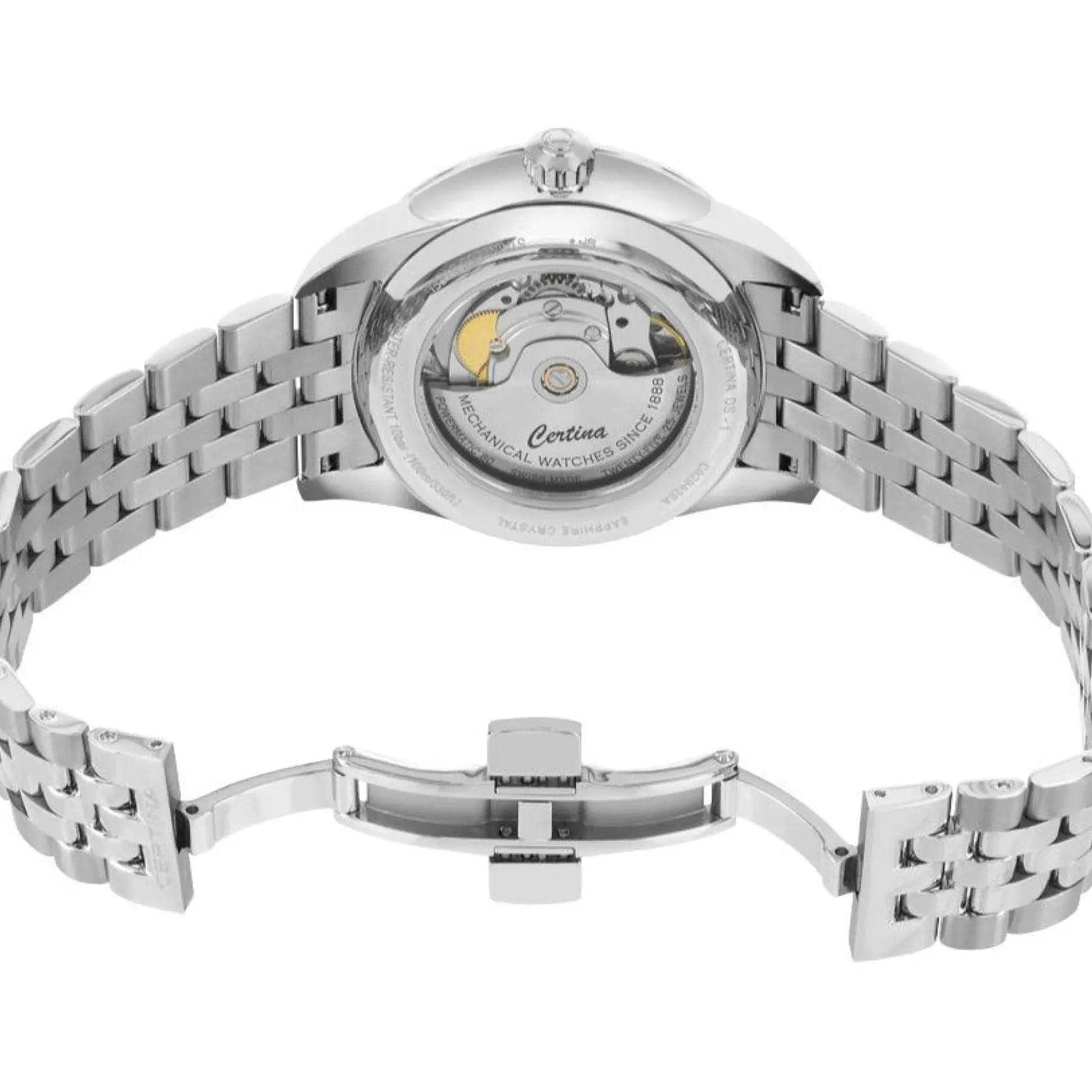 Certina DS-1 Big Date Powermatic 80 Herreur - Blå Urskive