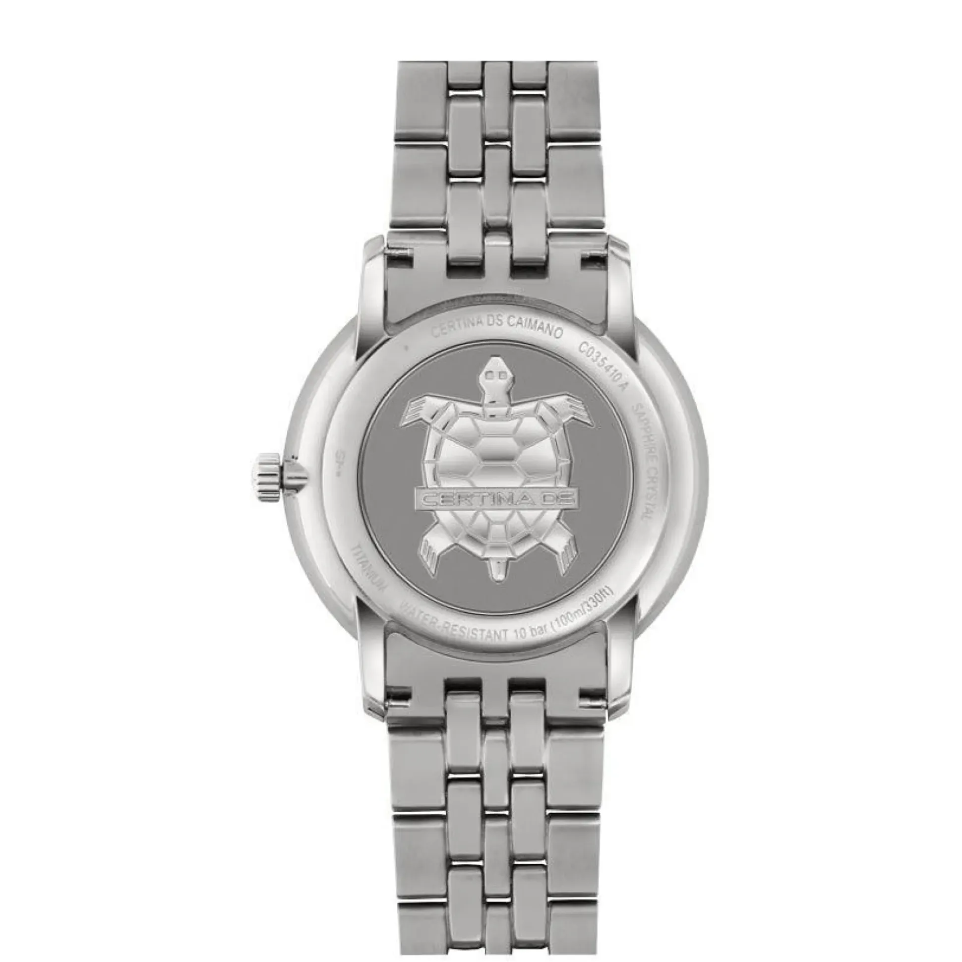 Certina DS Caimano Titanium Herreur - Grå Urskive