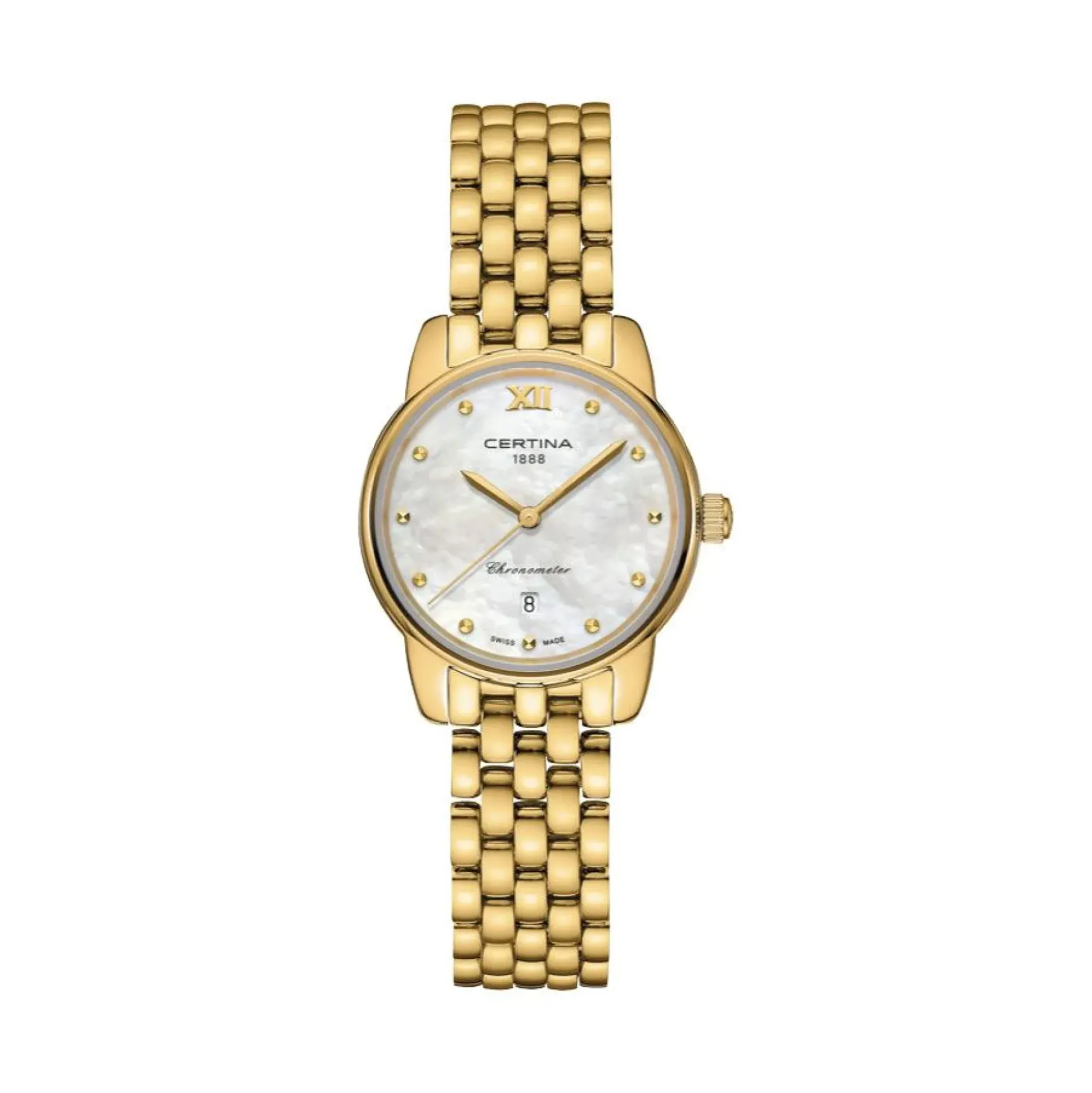 Certina DS-8 Dameur I PVD Farvet Guld
