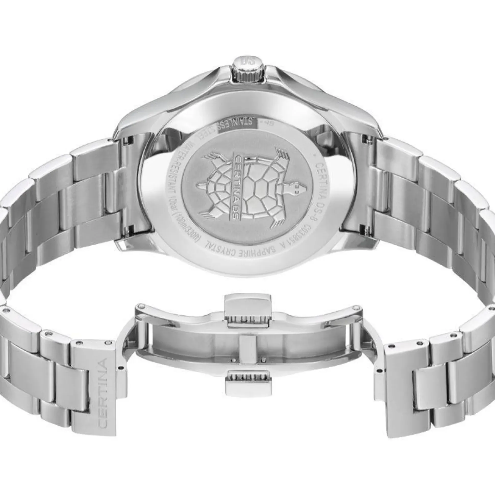 Certina DS-8 herreur - Sort Urskive