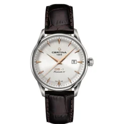 Certina DS-1 Powermatic 80 Herreur - Med Læderrem