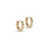 Enamel Ball Small Forgyldt Hoops 15mm