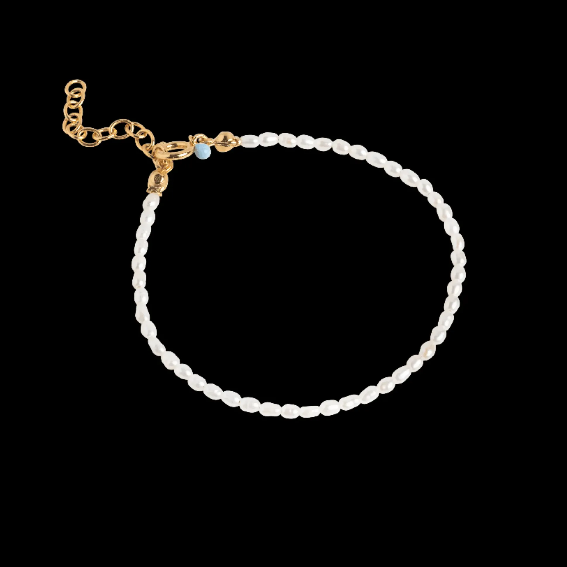 Enamel Erna Pearl Bracelet - B110G