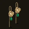 Enamel Kai Grass Green Øreringe - E327GM-GrassGreen