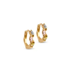 Enamel Laia Hoops - E246GM