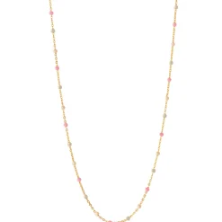 Enamel Lola Halskæde - N55G Tropical