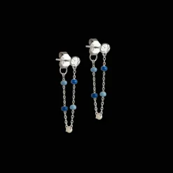 Enamel Lola Øreringe Marine - E140S-Marine
