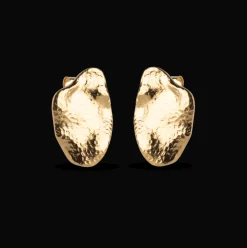Enamel Maia Large Studs - Forgyldte Ørestikker - E387GM