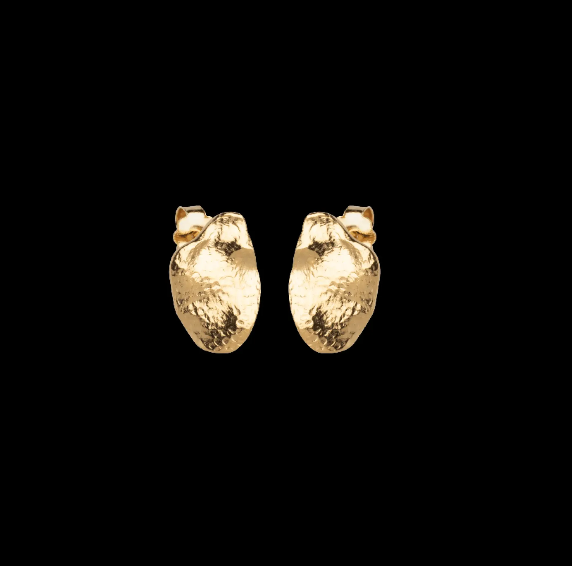 Enamel Maia Small Studs - Forgyldte Ørestikker - E386GM