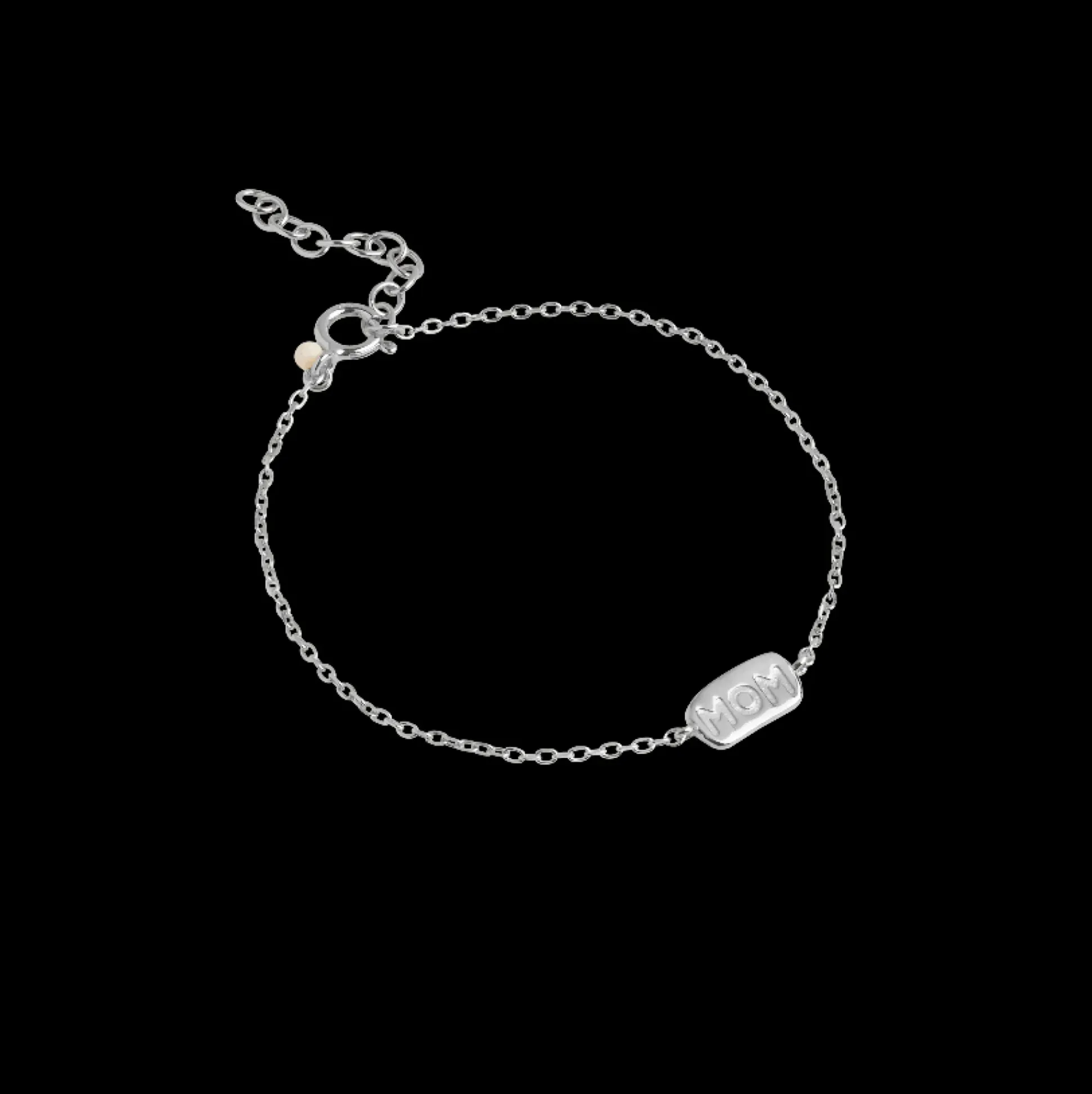 Enamel Mom Bracelet I Sølv - B132S