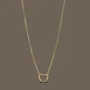Enamel Organic Heart Halskæde - N102GM