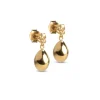 Enamel Poe Studs - Forgyldte Ørestikker - E385GM