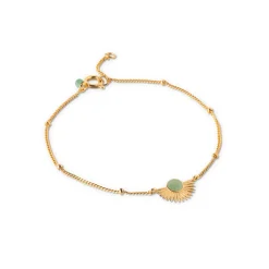 Enamel Soleil Armbånd - B78GM Dusty Green