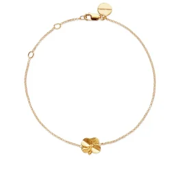 Flora Danica Firkløver Armbånd 18kt Guld