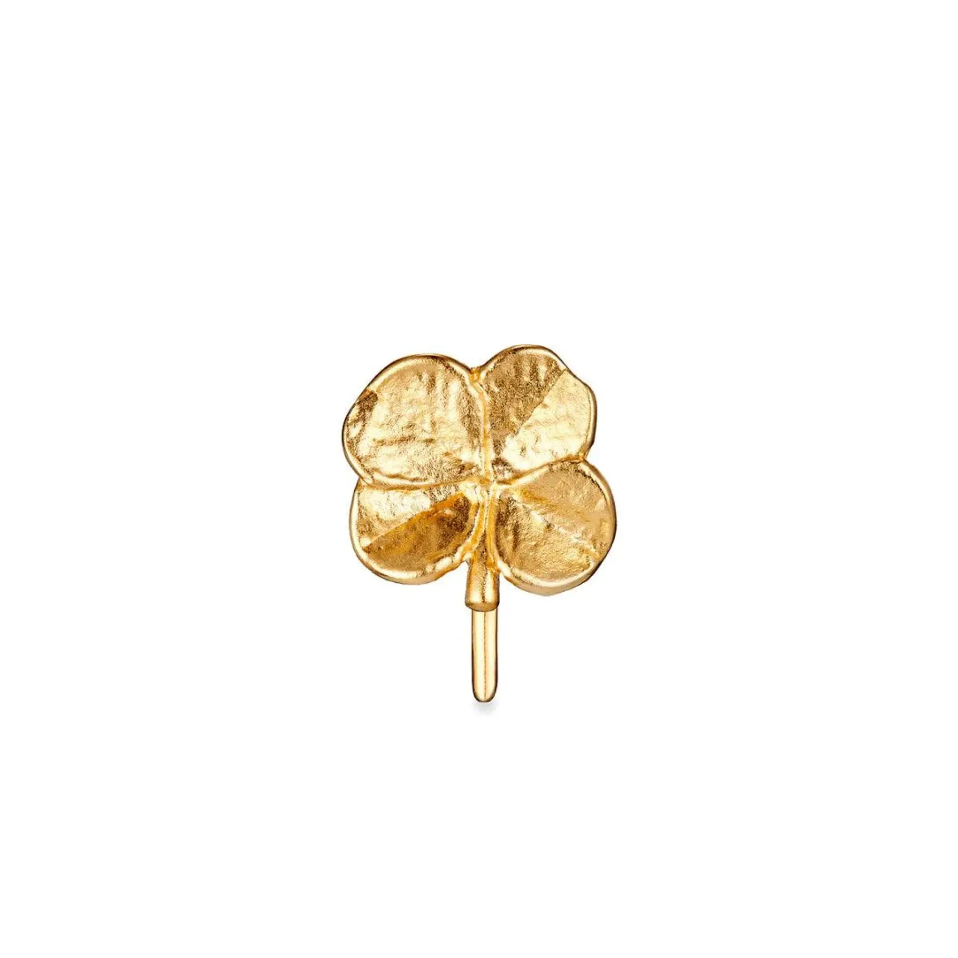 Flora Danica Firkløver Forgyldt Earcuff