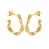 Hultquist Copenhagen  Audrey Forgyldte Hoops