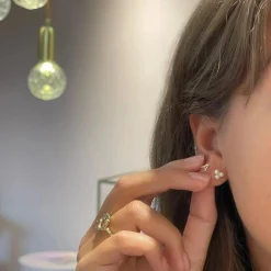 Jeberg Jewellery Cordelia Triple Pearl Stud