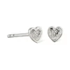 Jeberg Jewellery Heart Me Studs I Sølv