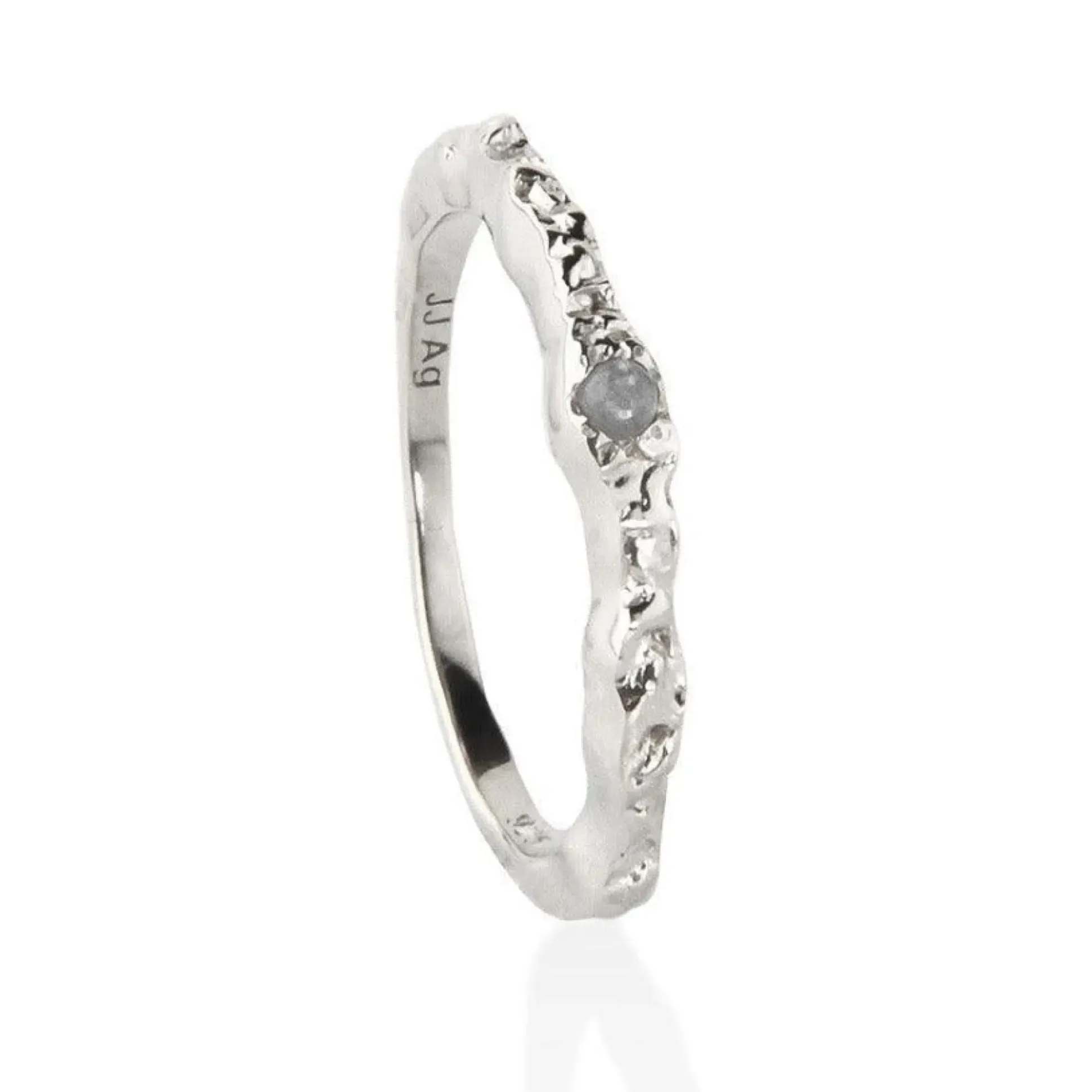 Jeberg Jewellery I Am Gold Petite Ring sølv med Månesten - 60662