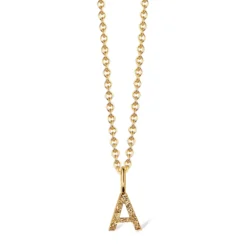 Jeberg Jewellery I Am Me Bogstav sølvforgyldt - 42000