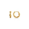 Jeberg Jewellery SAND DUNE Hoops Forgyldt - 51200