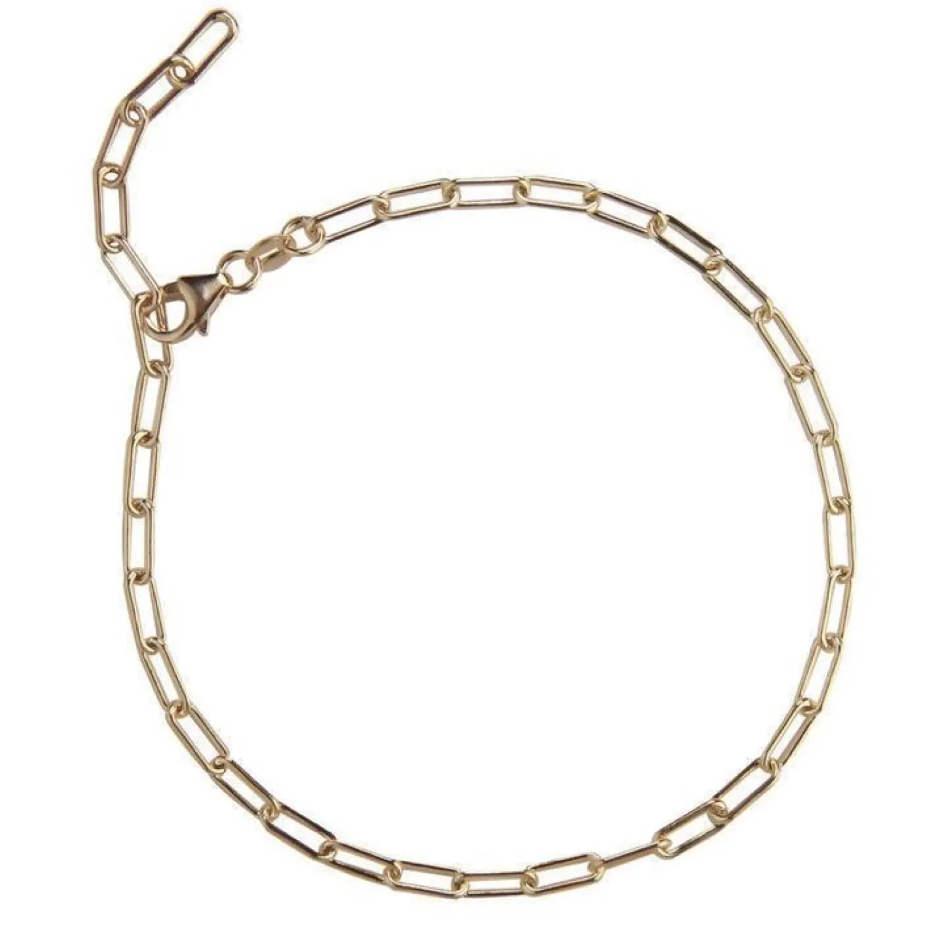 Jeberg Jewellery Sophia Sølv Forgyldt Ankelkæde - 4550-G