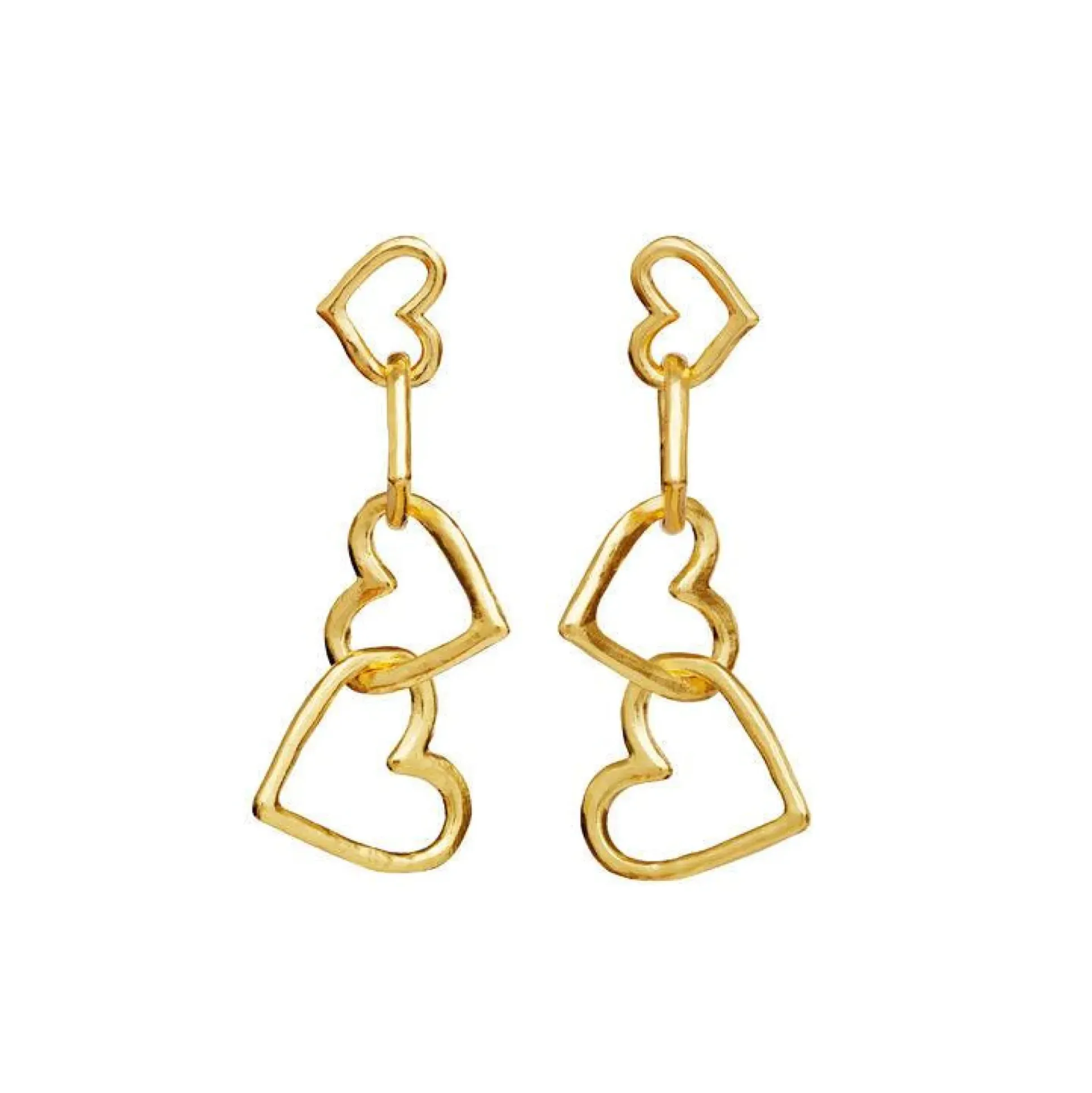 Maanesten Bonnie Earrings - Hjerte Ørehængere