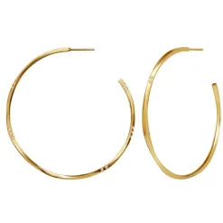 Maanesten Echo Extra Grande Forgyldte Hoops 52mm