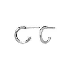 Maanesten Echo Petite Hoops 12mm i Sølv - 9861C