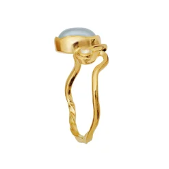 Maanesten Lorelei Ring Forgyldt