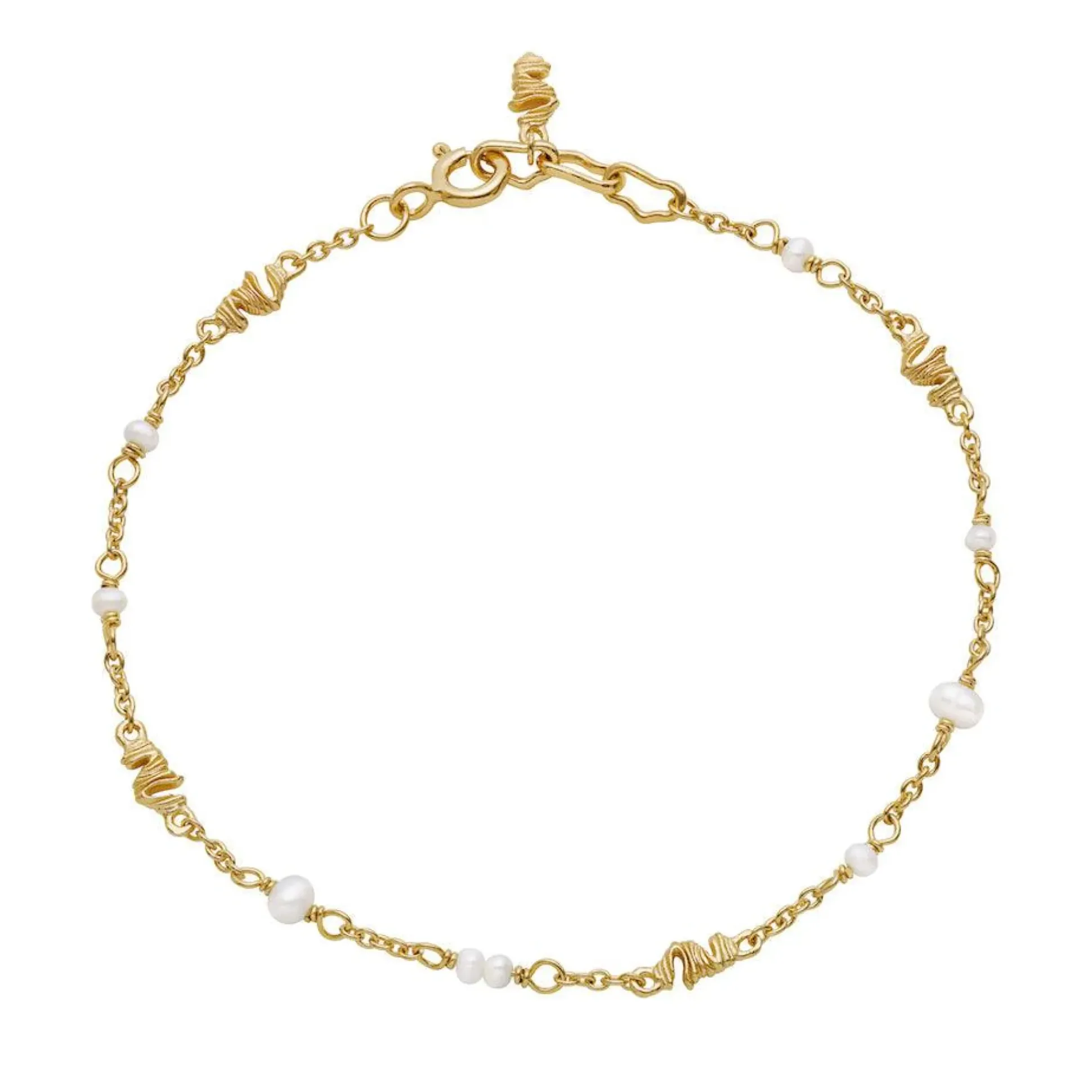 Maanesten Mero Armbånd 18 kt. forgyldt - 8581A