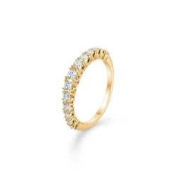 Mads Z 14 kt. Crown Princess Diamant Ring 0.50 ct.