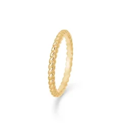 Mads Z 14 kt. Poetry Snoet Guldring