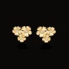 Mads Z Fleur 14kt Guld Ørestikker med Diamanter 0.021ct W.Si