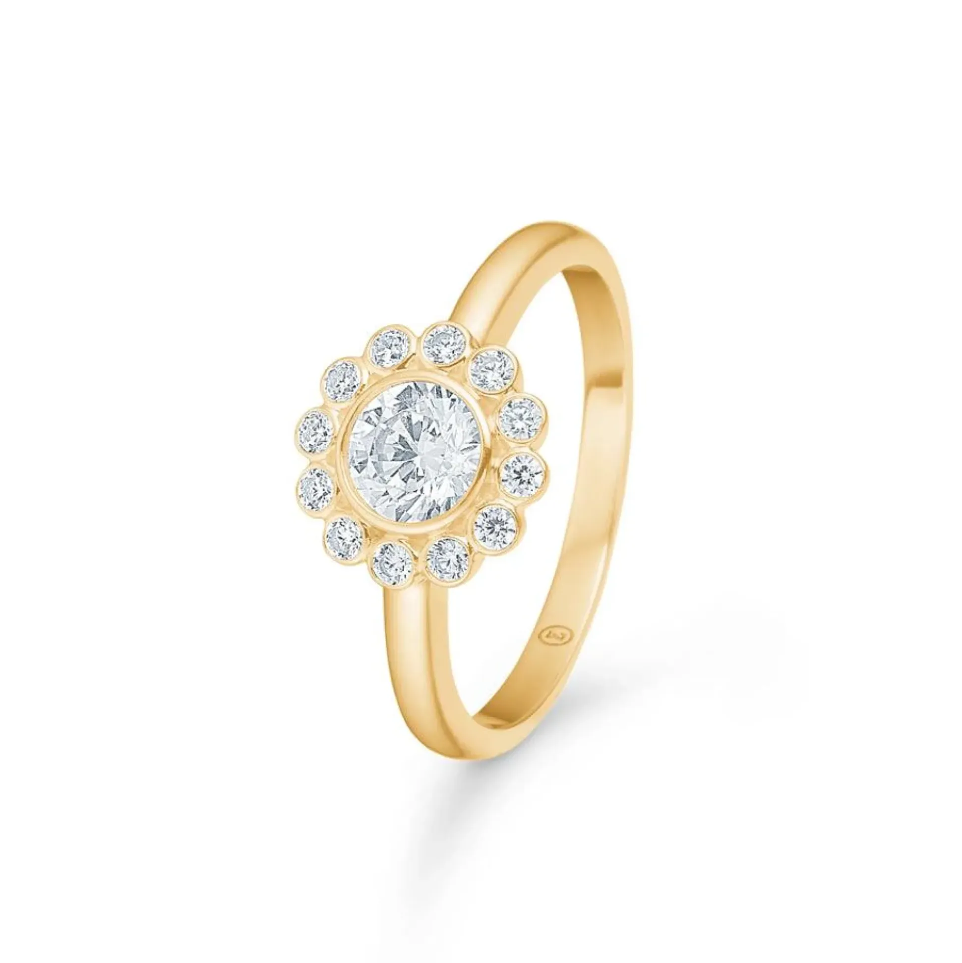 Mads Z 8kt Carmen Ring Zirkonia