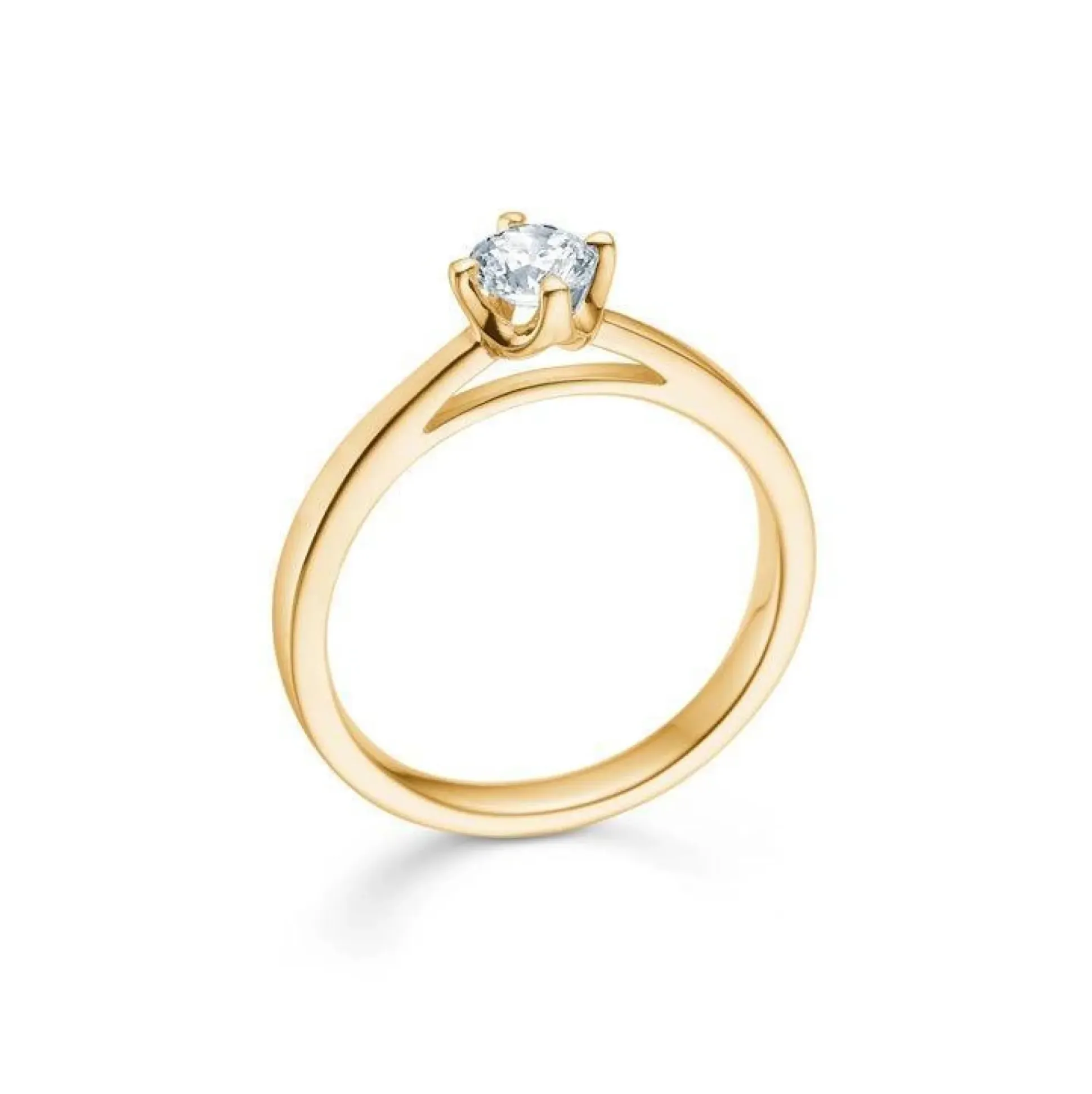 Mads Z 14kt. Crown Diamant Ring 0.34ct